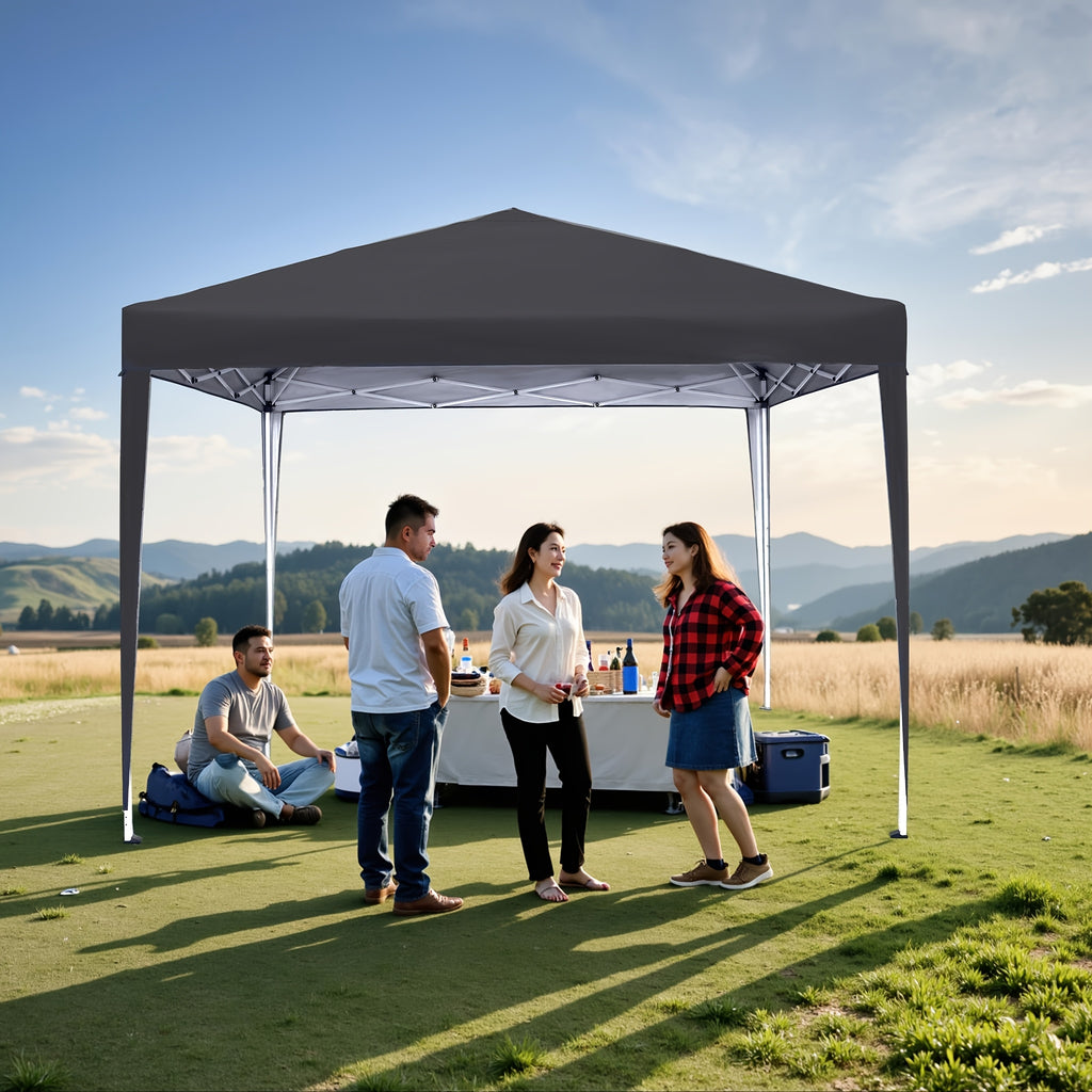Pop-up-Gartenpavillon, 3 x 3 m für Garten und Terrasse – Detailansicht 10