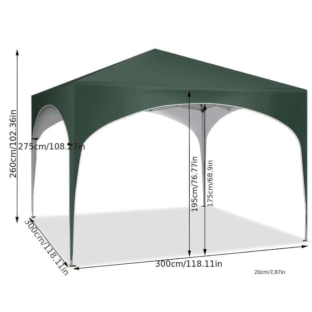 Pop-up-Gartenpavillon, Blau für Garten – Detailansicht 3