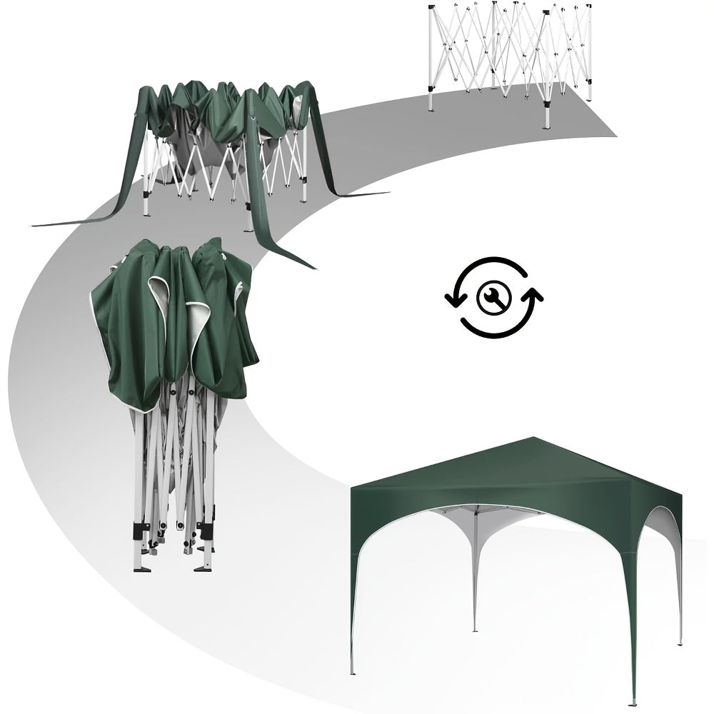 Pop-up-Gartenpavillon, Blau für Garten – Detailansicht 8