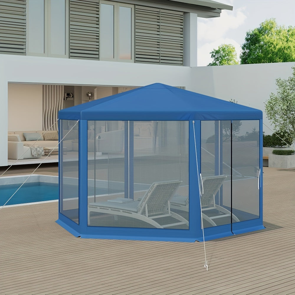 Pop-up-Gartenpavillon, Metall für Garten und Terrasse – Detailansicht 2