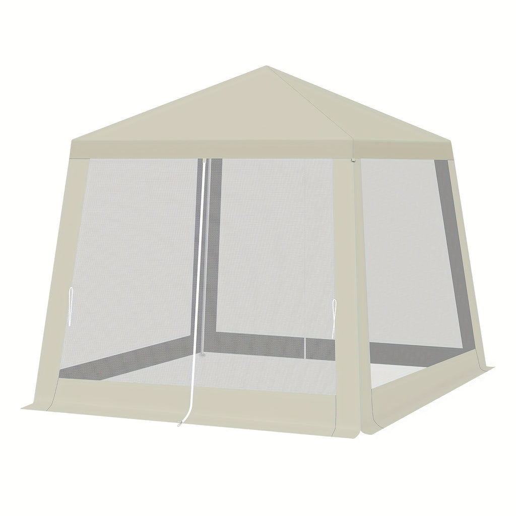 Pop-up-Gartenpavillon, Metall für Garten und Terrasse – Detailansicht 4