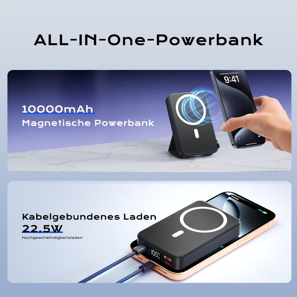 Powerbank, 10000mAh für iPhone 17 und 17 Pro – Detailansicht 5