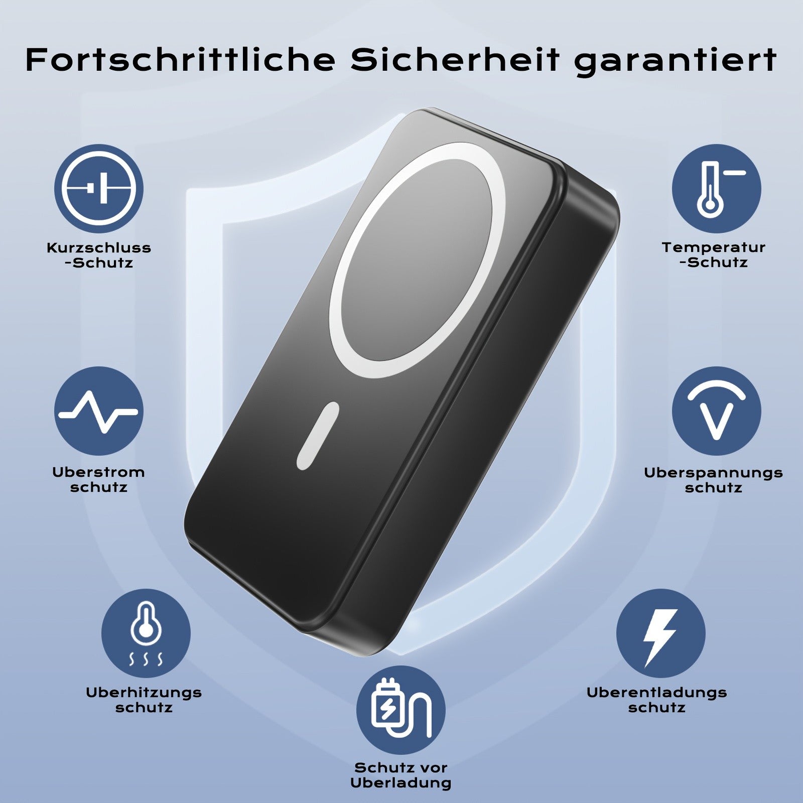 Powerbank, 10000mAh für iPhone 17 und 17 Pro – Detailansicht 8