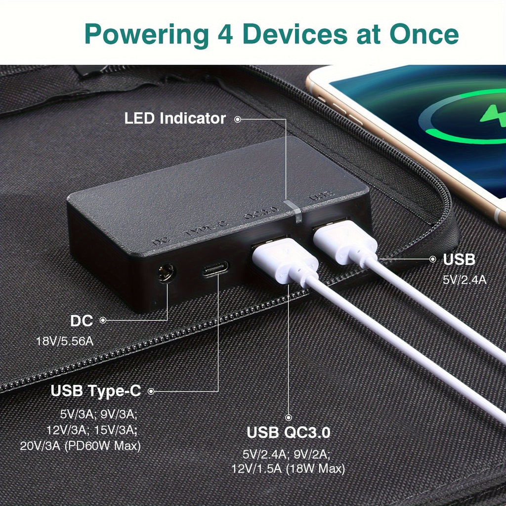 Powerbank, 100W für Camping – Detailansicht 5