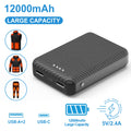 Powerbank, 12000mAh für beheizte Weste - 5V 2 und beheizte Jacke – Detailansicht 7