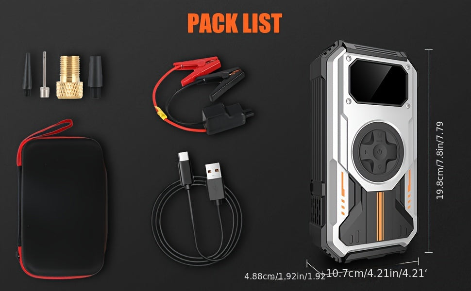 Powerbank, 12000mAh für Fahrzeug und unterwegs – Hauptansicht