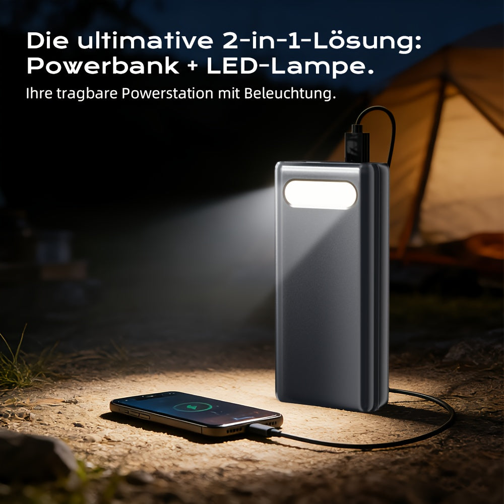Powerbank, 20.000 mAh für Alltag und Zuhause – Detailansicht 2