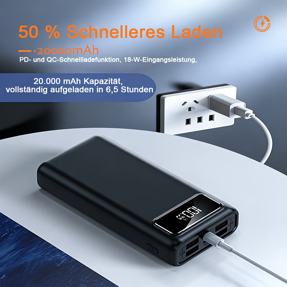 Powerbank, 20.000 mAh für Alltag und Zuhause – Detailansicht 3