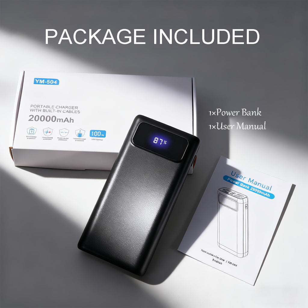 Powerbank, 20.000 mAh für Alltag und Zuhause – Detailansicht 10