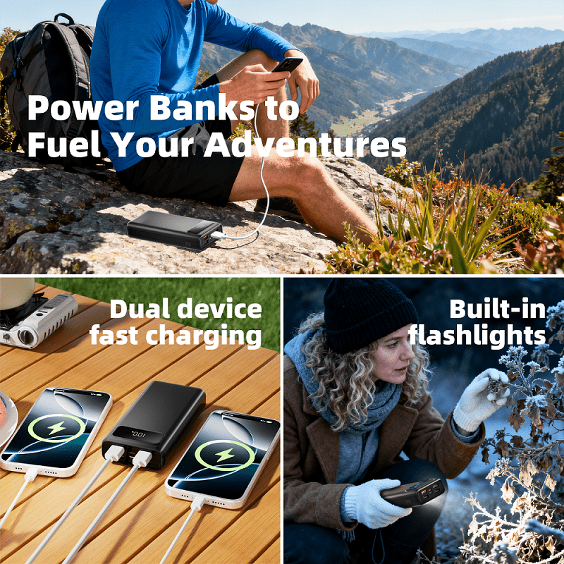 Powerbank, 20.000 mAh für Alltag und Zuhause – Detailansicht 14