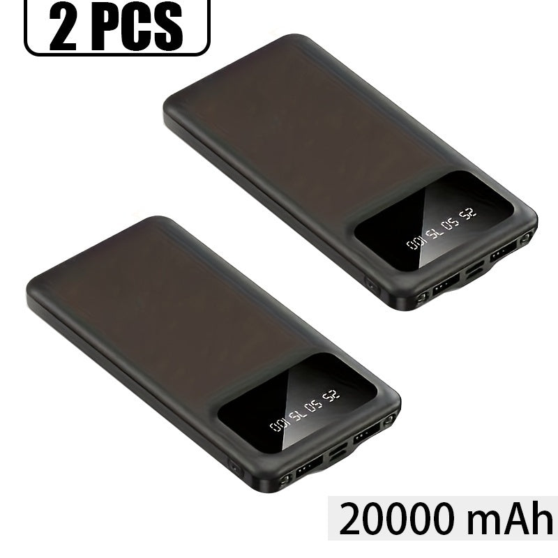Powerbank, 20000mAh für Camping und Reisen – Detailansicht 4