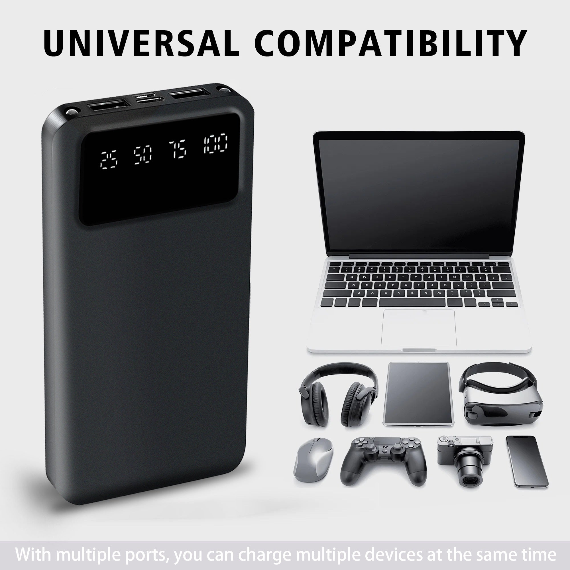Powerbank, 20000mAh für Camping und Reisen – Detailansicht 14