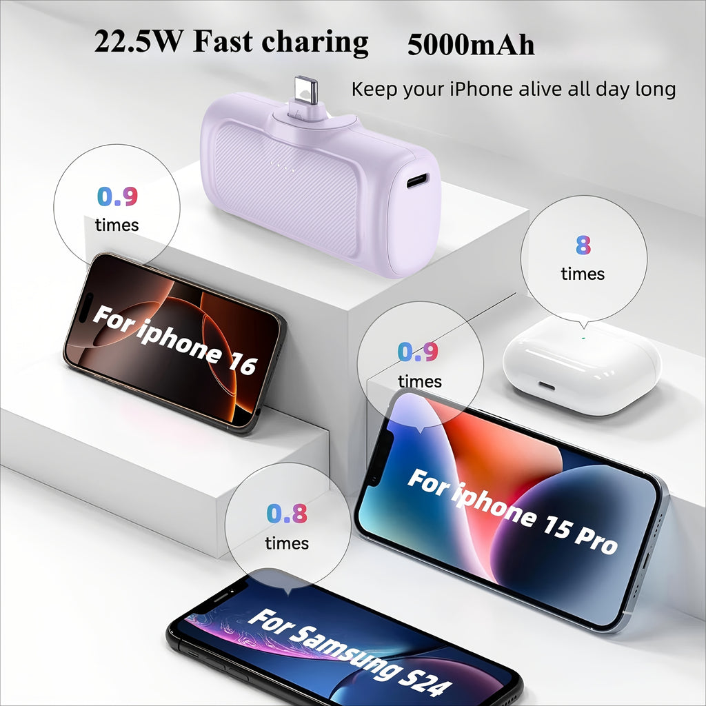 Powerbank, 22,5W für iPhone 15 und 16 Serie – Detailansicht 12