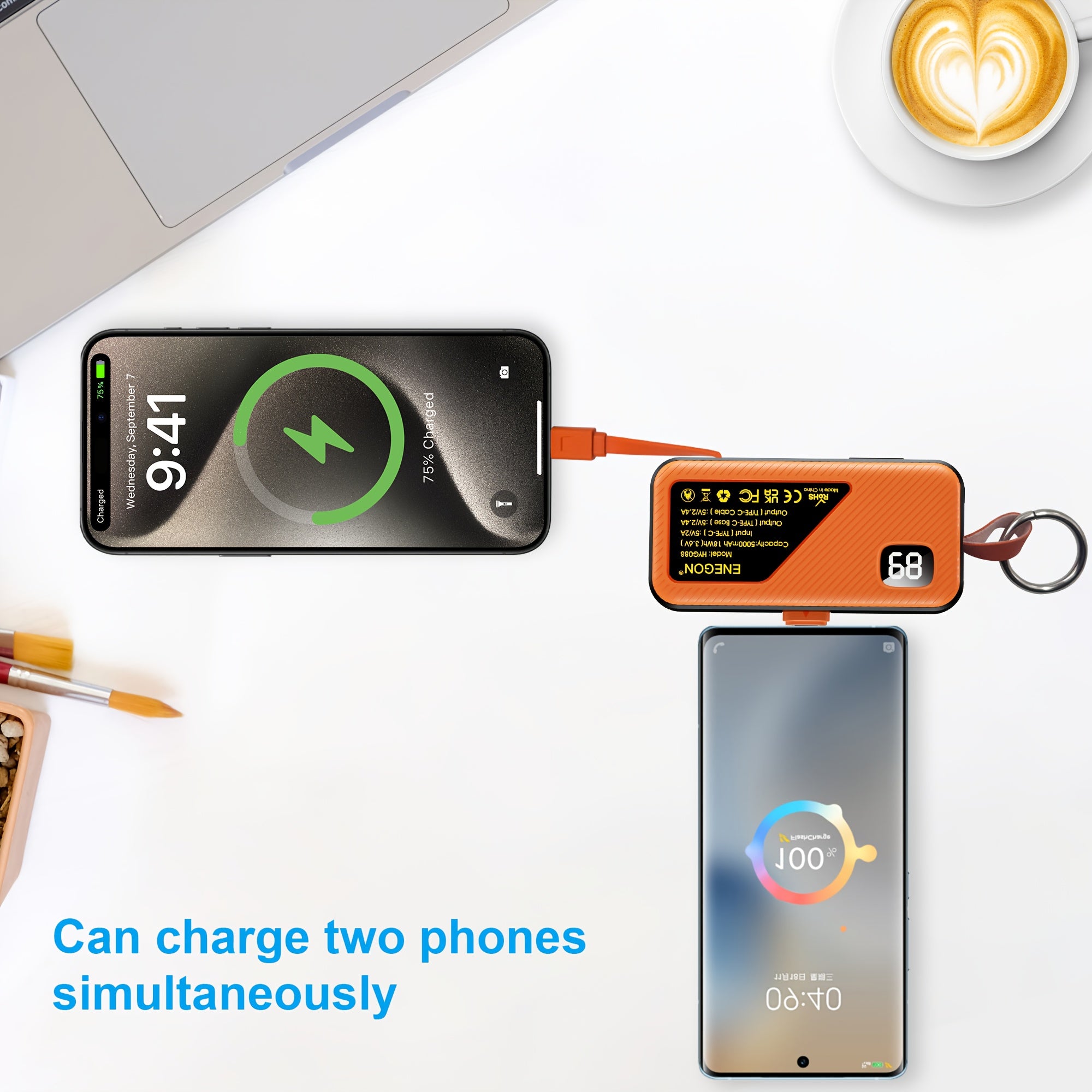 Powerbank, 2er-Pack für Camping – Detailansicht 10