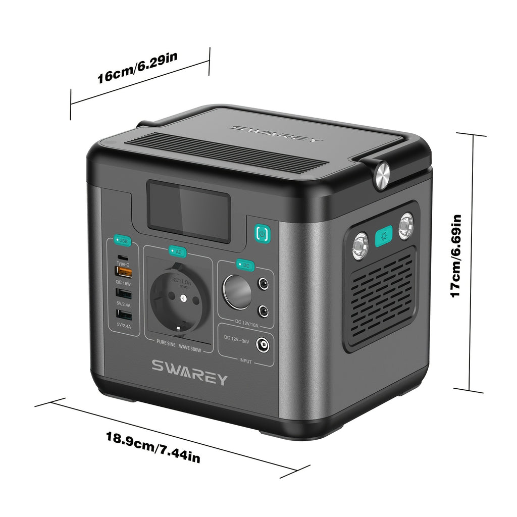 Powerbank, 300W für Camping und Reisen – Detailansicht 3
