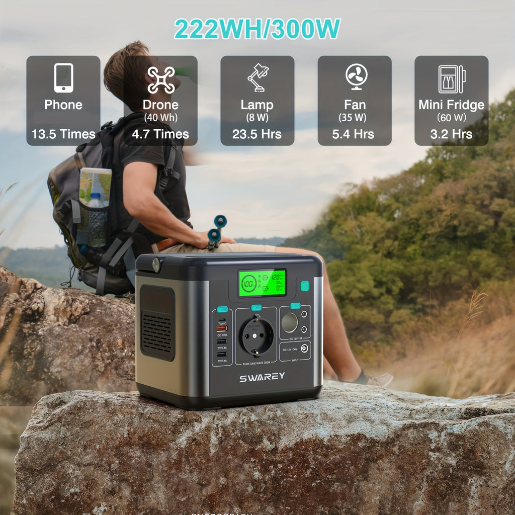 Powerbank, 300W für Camping und Reisen – Detailansicht 5