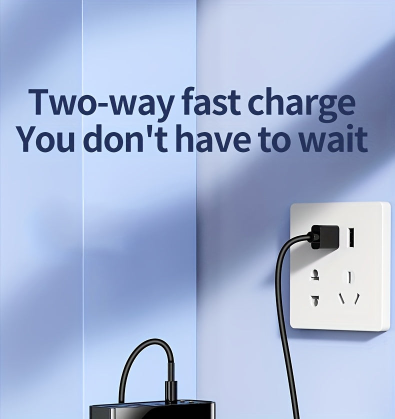 Powerbank, 4 USB-Anschlüsse für den Außenbereich und Zuhause – Detailansicht 5
