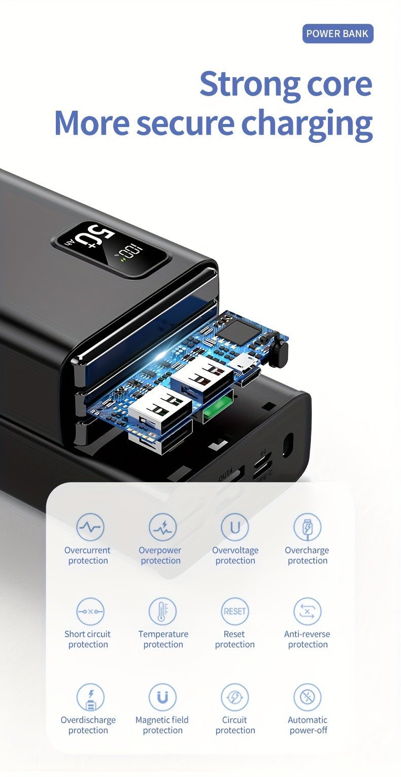 Powerbank, 50000 mAh für Zuhause – Detailansicht 4