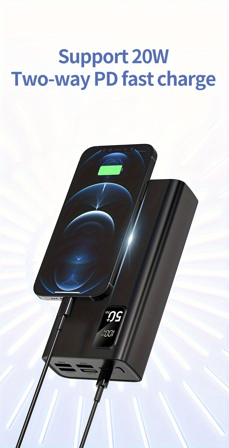Powerbank, 50000 mAh für Zuhause – Detailansicht 17