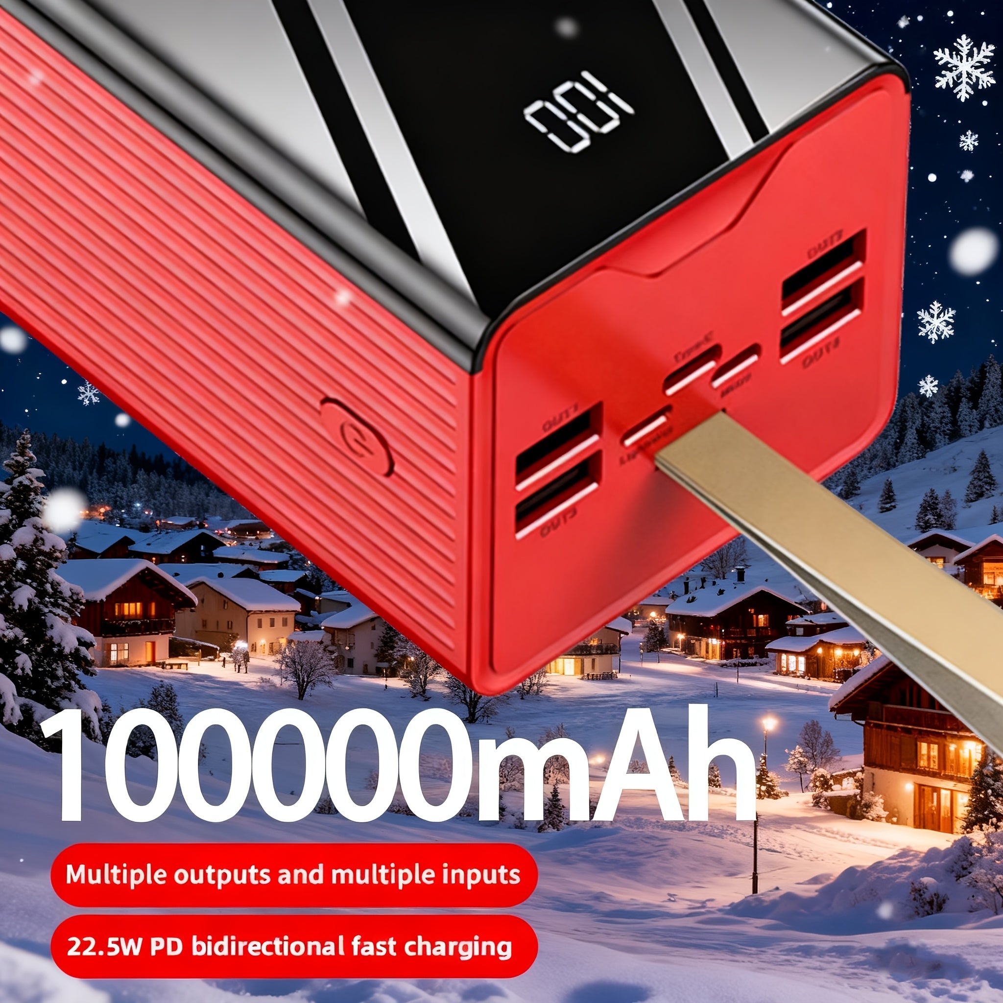 Powerbank, 50000mAh für Camping – Detailansicht 12
