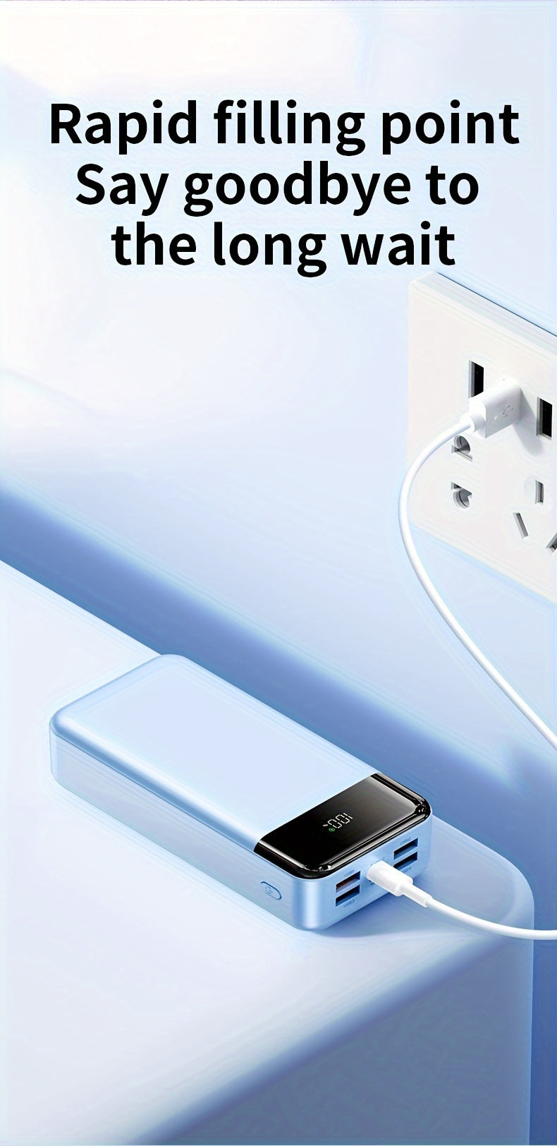Powerbank, 50000mAh für den Außenbereich und Alltag – Detailansicht 10