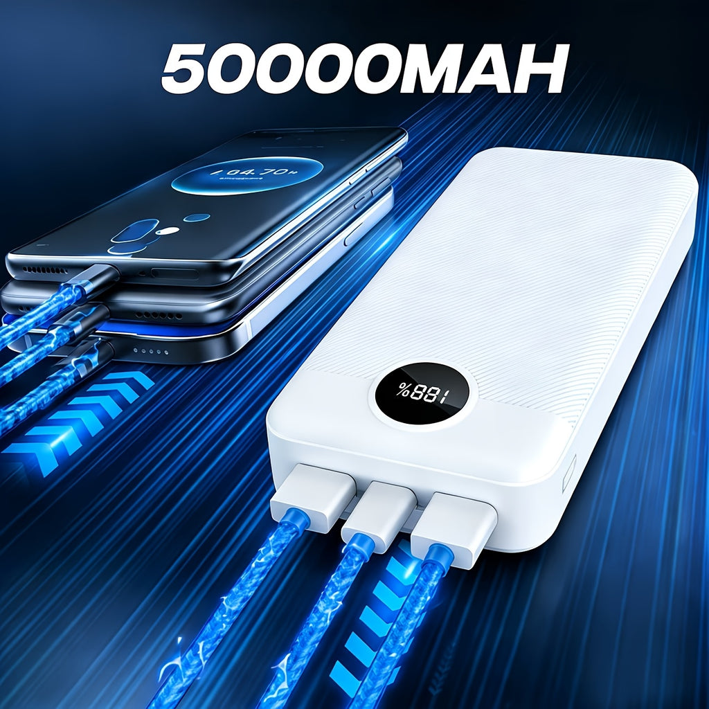 Powerbank, 50000mAh für Handy und jeden – Detailansicht 10