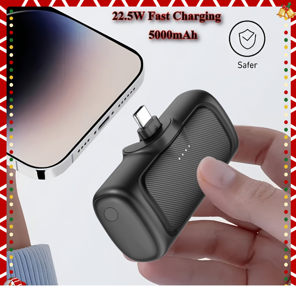 Powerbank, 5000mAh für 15-Serie Android-Geräte und iPhone 16 – Hauptansicht