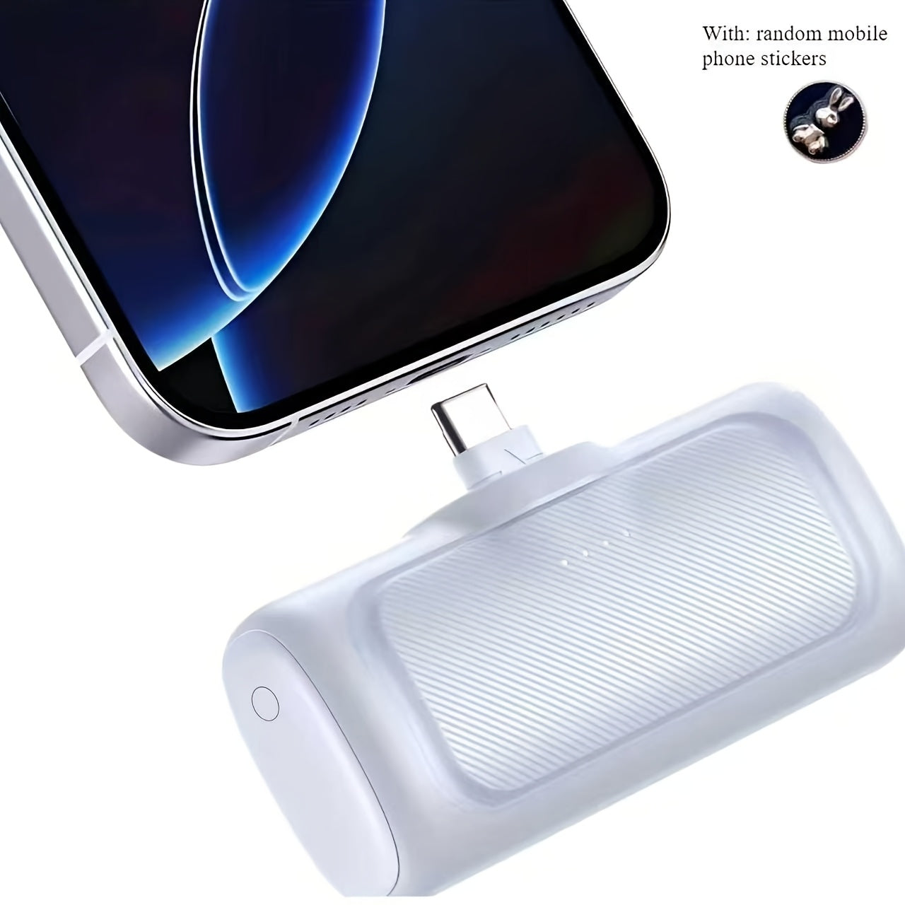 Powerbank, 5000mAh für 15-Serie Android-Geräte und iPhone 16 – Detailansicht 2