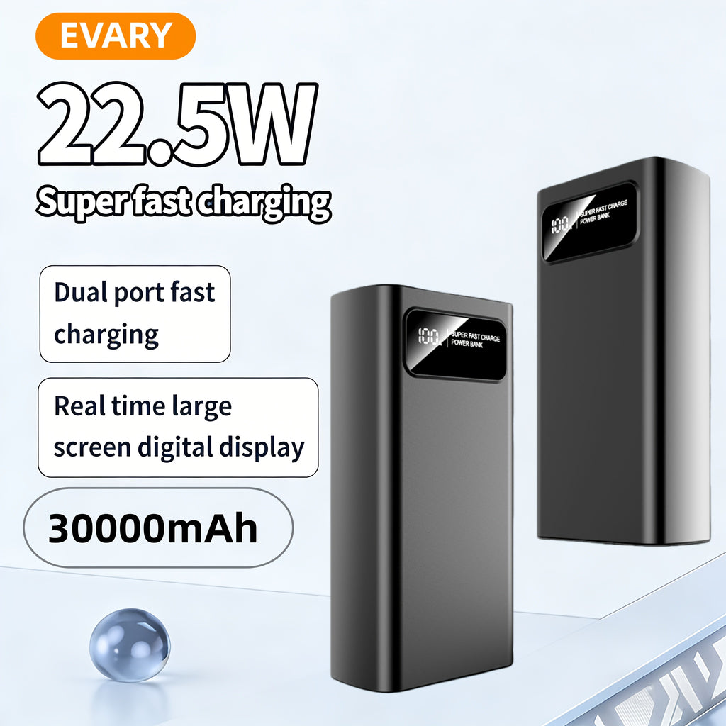 Powerbank, 5W Schnellladung Tragbares Ladegerät USB-C für Alltag und Zuhause – Detailansicht 10