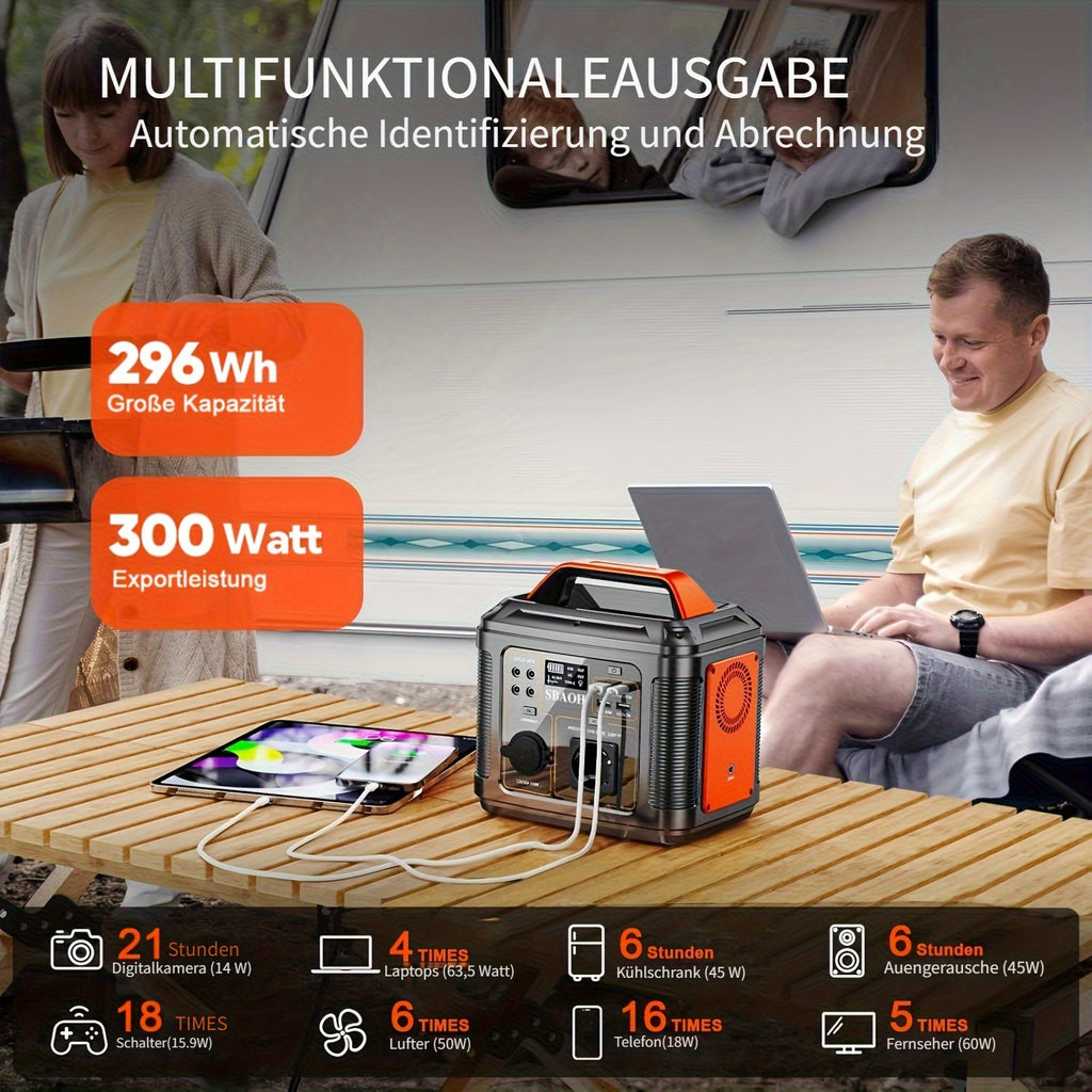 Powerbank, 60W für Camping und Reisen – Detailansicht 9