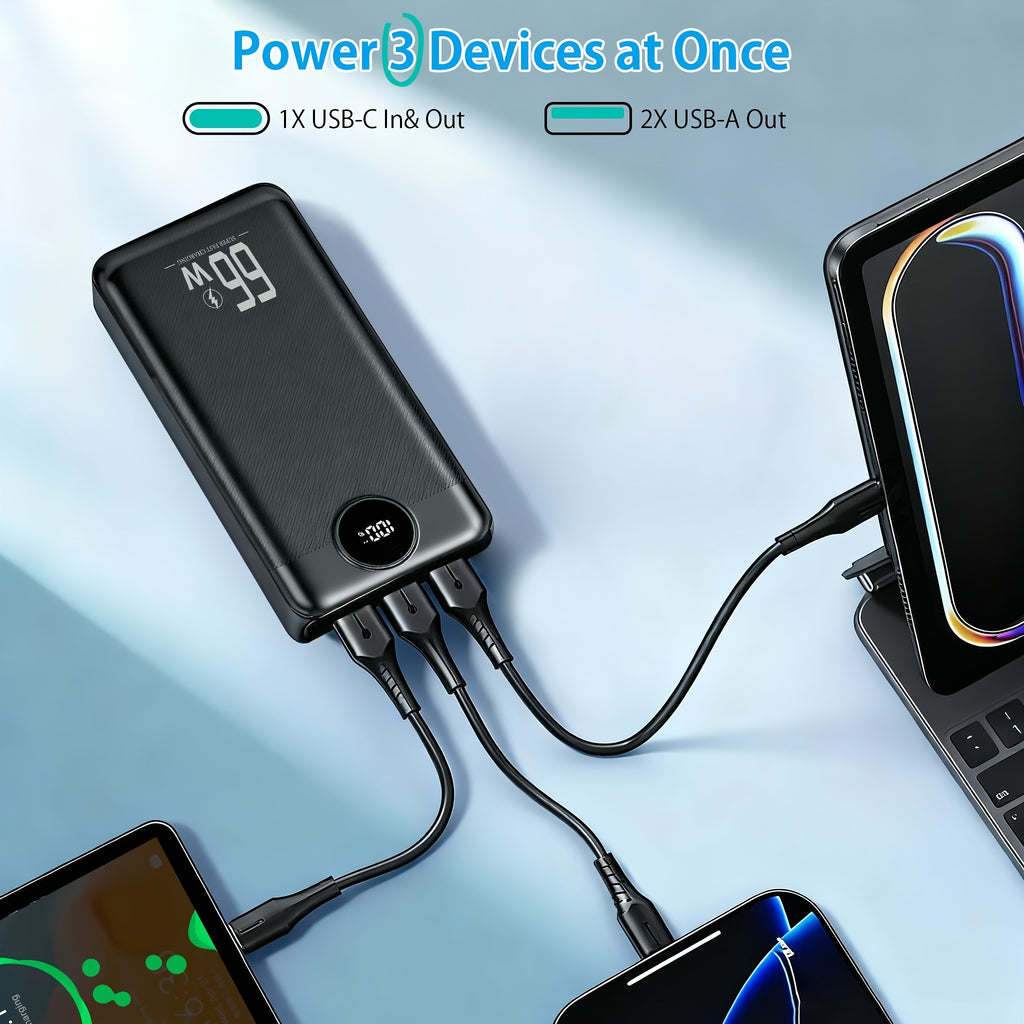 Powerbank, 66W für Alltag – Detailansicht 13
