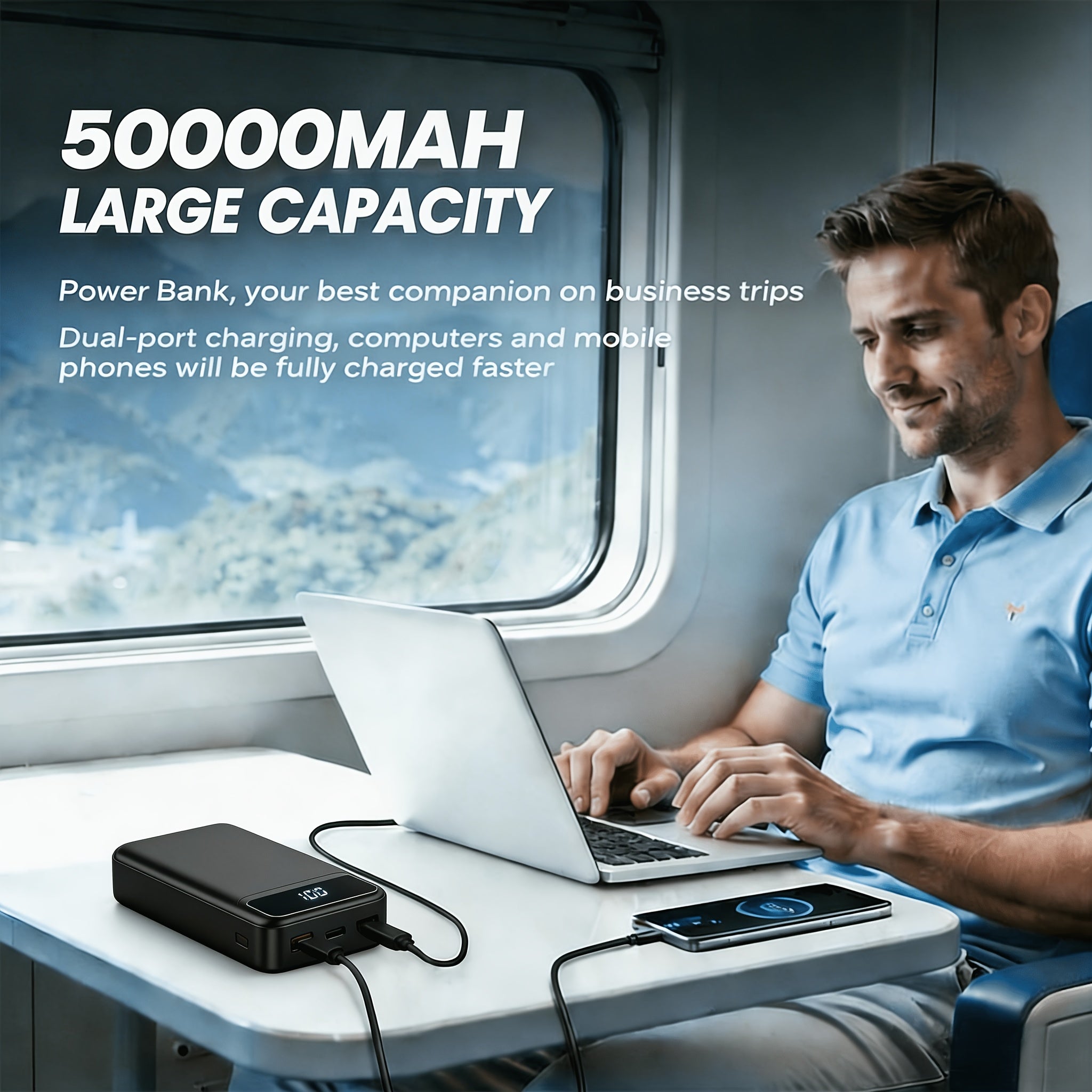 Powerbank, 66W für Camping – Detailansicht 15