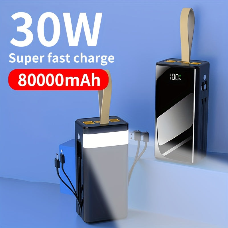 Powerbank, 80000mAh für Reisen – Detailansicht 4
