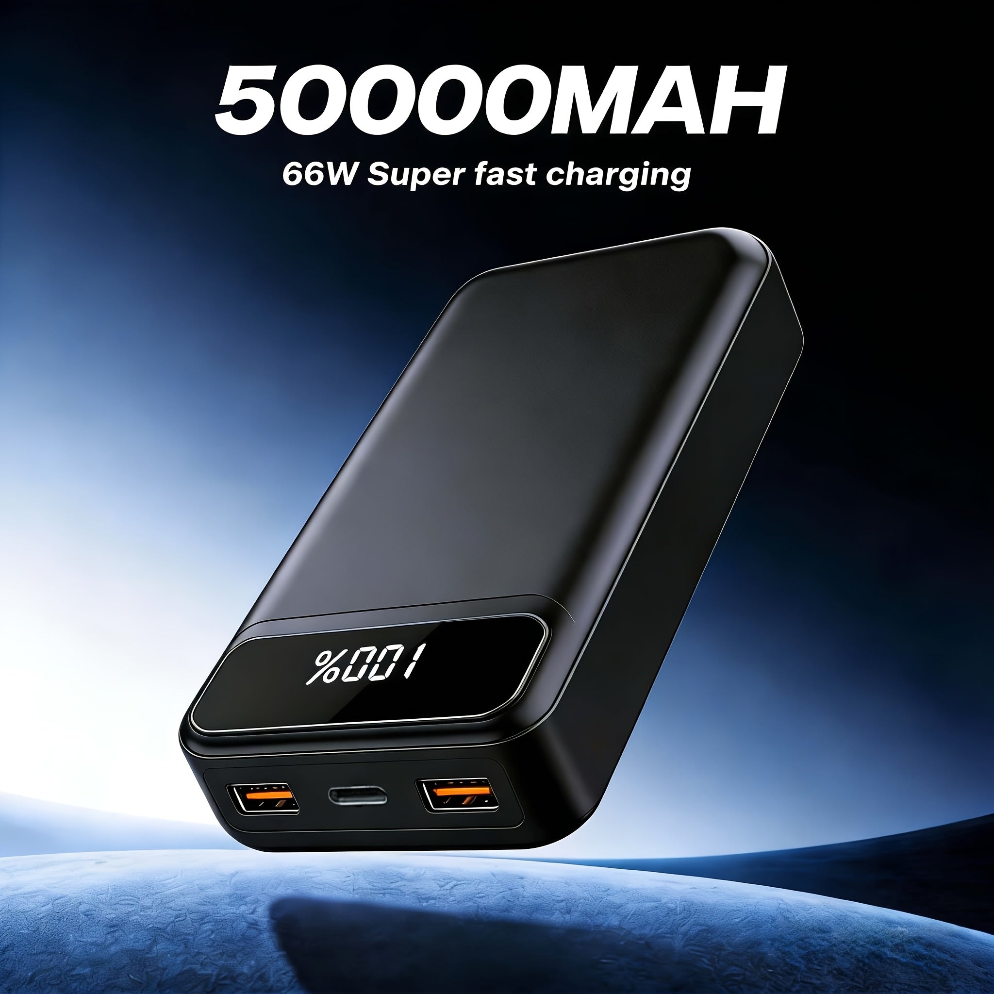 Powerbank, ausgestattet mit einem intelligenten LED-Display für Camping – Detailansicht 5