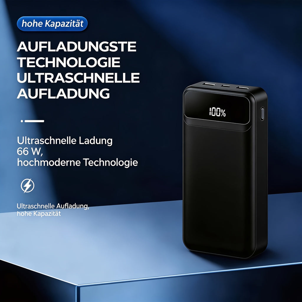 Powerbank, ausgestattet mit einem intelligenten LED-Display für Camping – Detailansicht 9