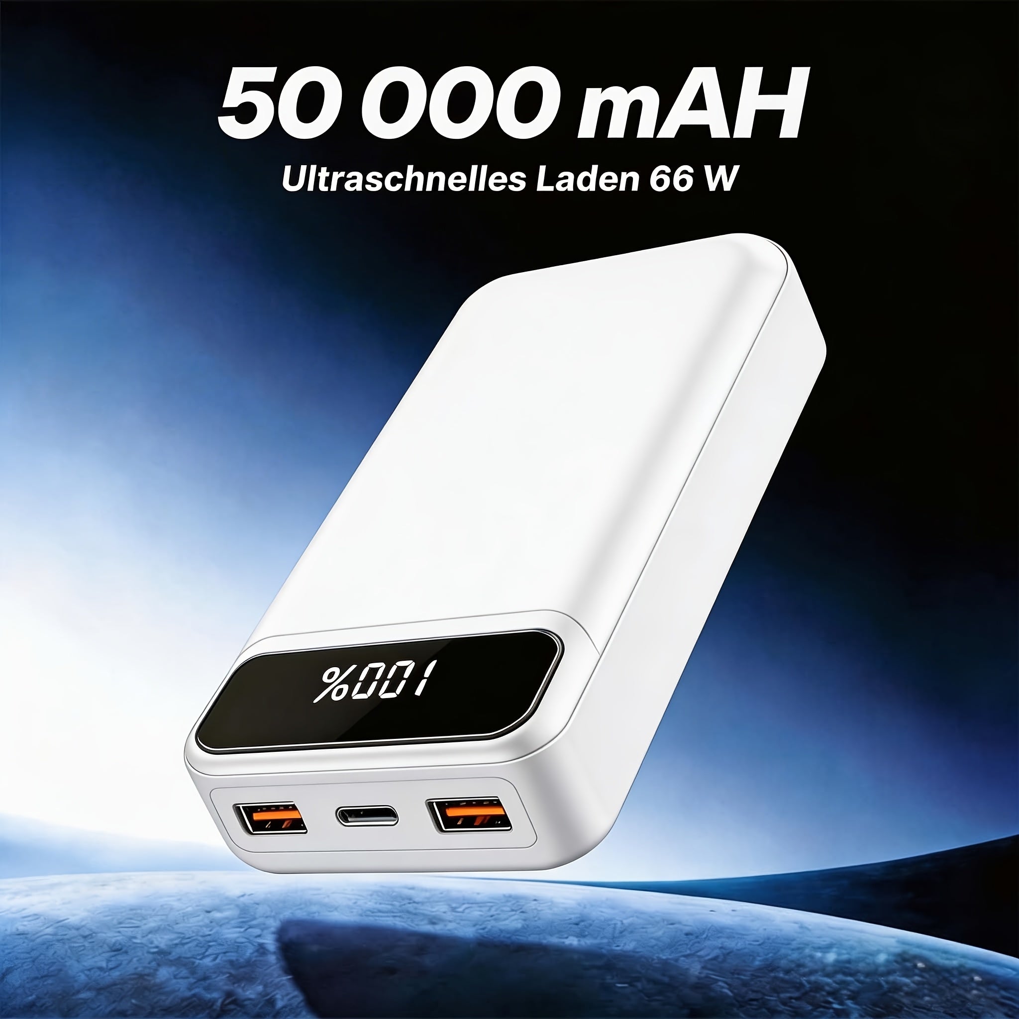 Powerbank, ausgestattet mit einem intelligenten LED-Display für Camping – Detailansicht 24