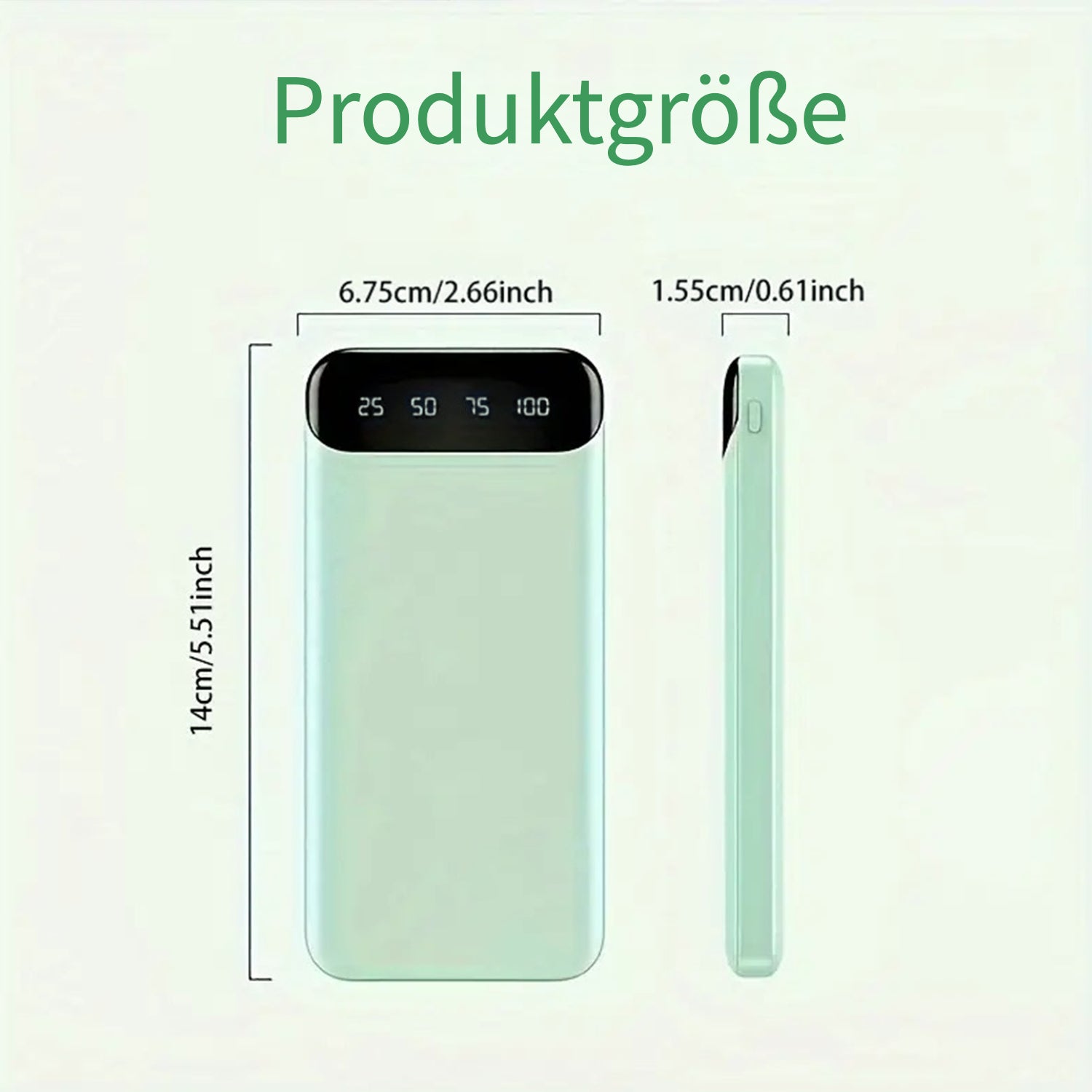 Powerbank, ausgestattet mit LED-Anzeige für Camping und Reisen im Freien – Detailansicht 5