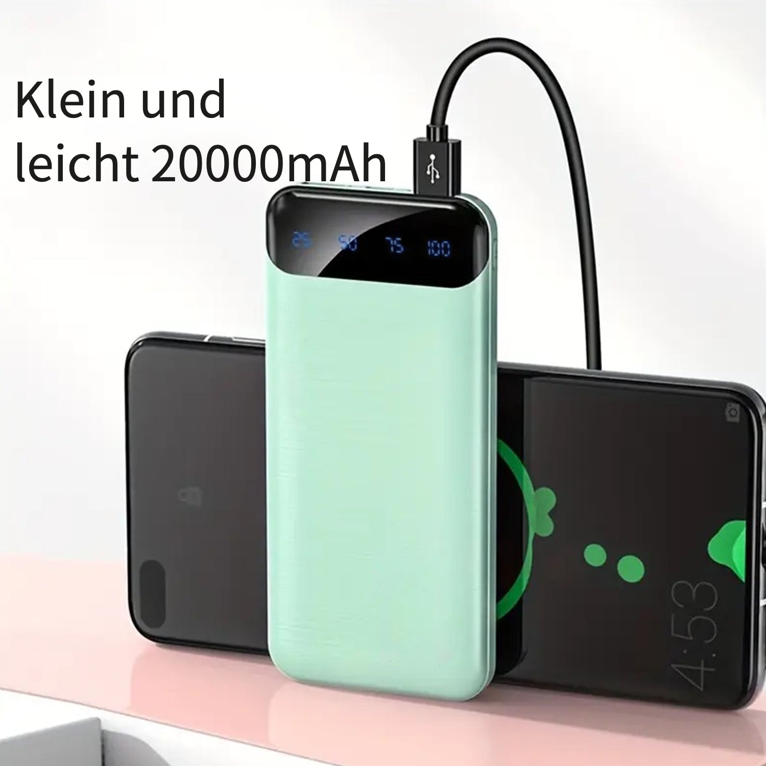 Powerbank, ausgestattet mit LED-Anzeige für Camping und Reisen im Freien – Detailansicht 6