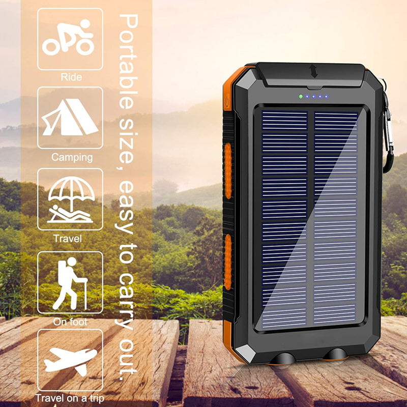 Powerbank, Blau für Reisen und Outdoor – Hauptansicht