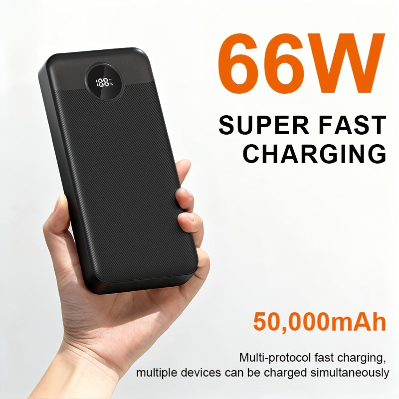 Powerbank, Farbe: Weiß 50000 mAh für iPhone – Detailansicht 4