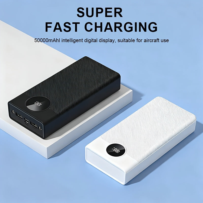 Powerbank, Farbe: Weiß 50000 mAh für iPhone – Detailansicht 7