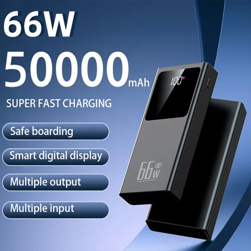 Powerbank, Farbe: Weiß 50000 mAh für Reisen – Detailansicht 3