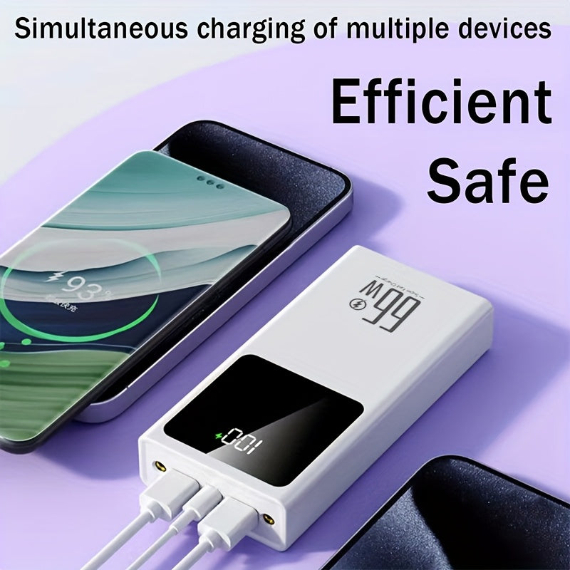 Powerbank, Farbe: Weiß 50000 mAh für Reisen – Detailansicht 8