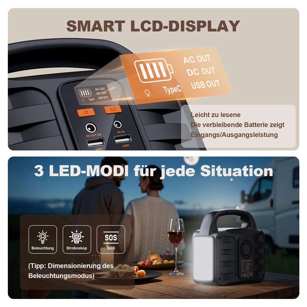 Powerbank für Camping und Reisen – Detailansicht 6