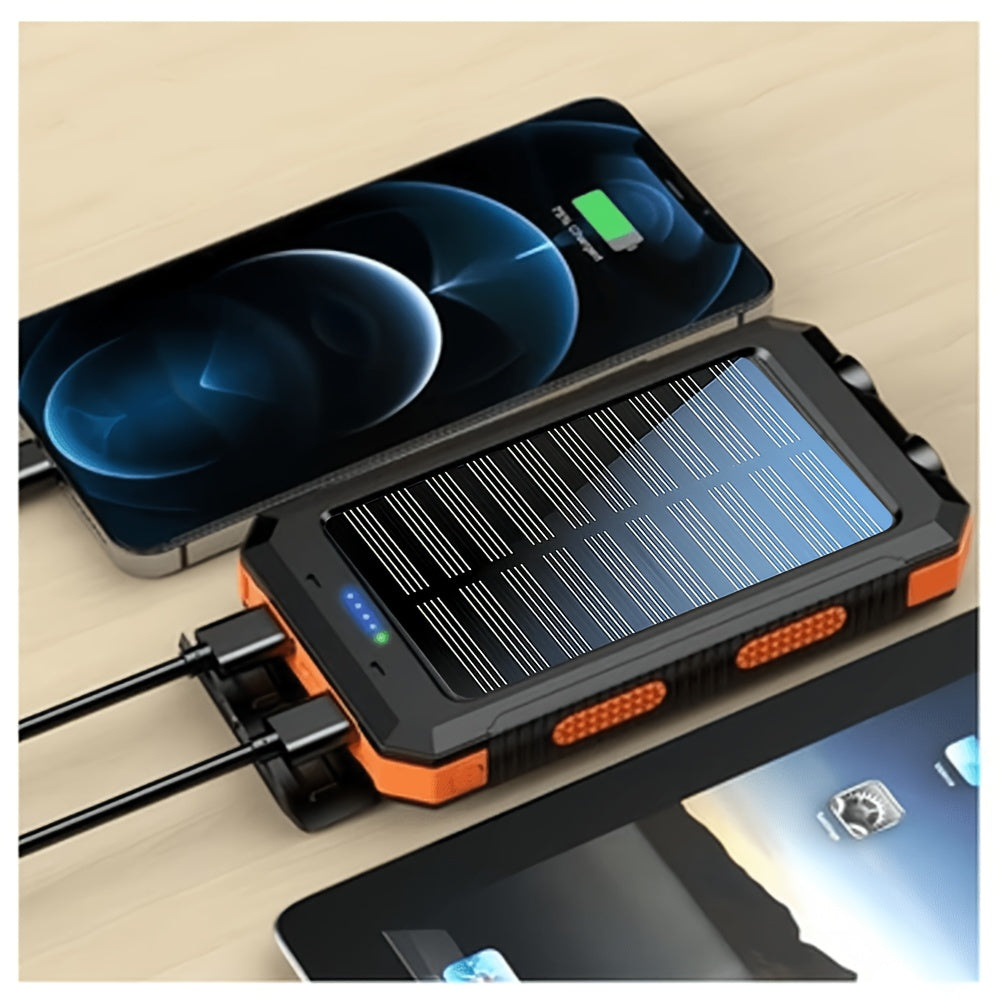 Powerbank, Hellblau 20000mAh für Reisen und Handys – Detailansicht 2