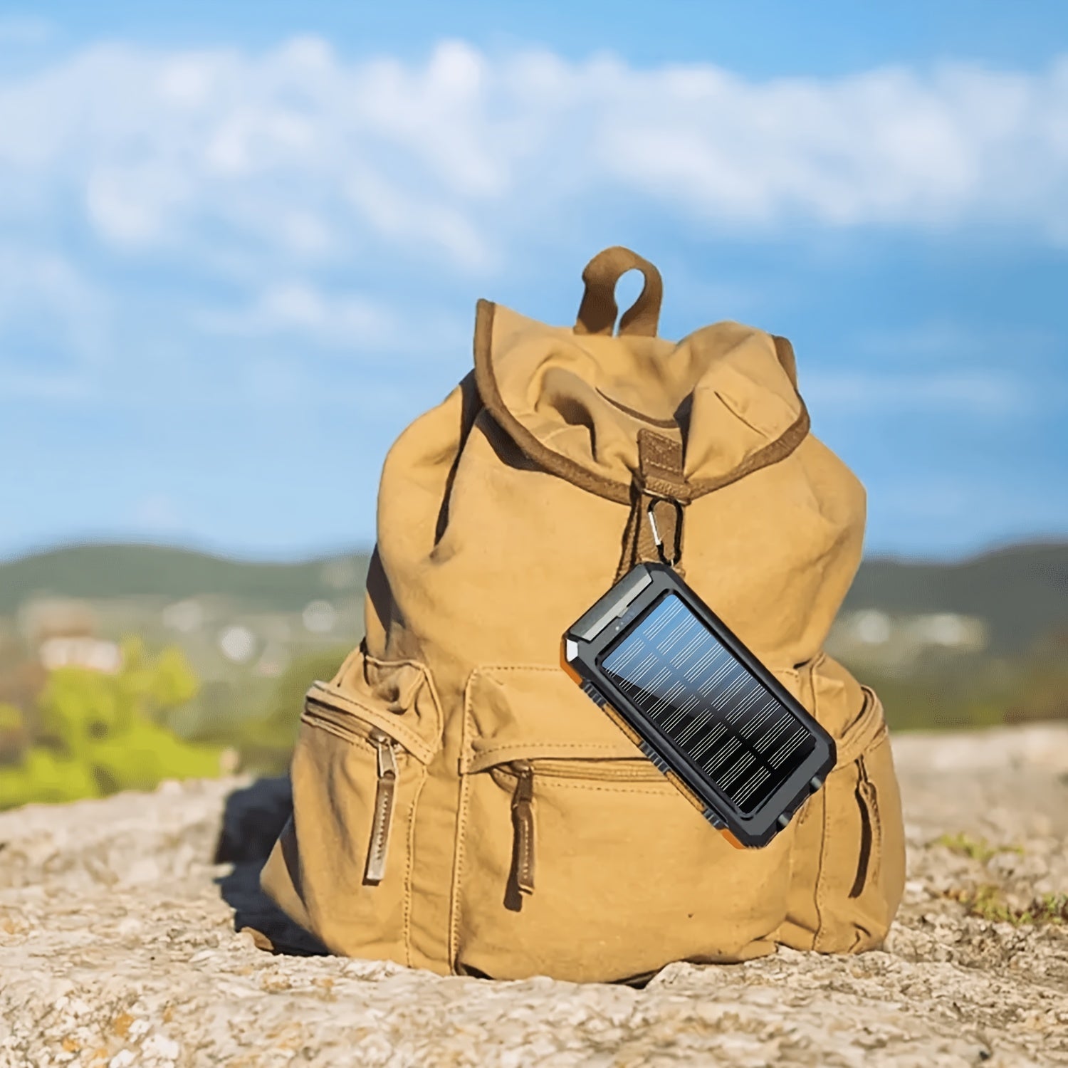 Powerbank, Hellblau 20000mAh für Reisen und Handys – Detailansicht 6
