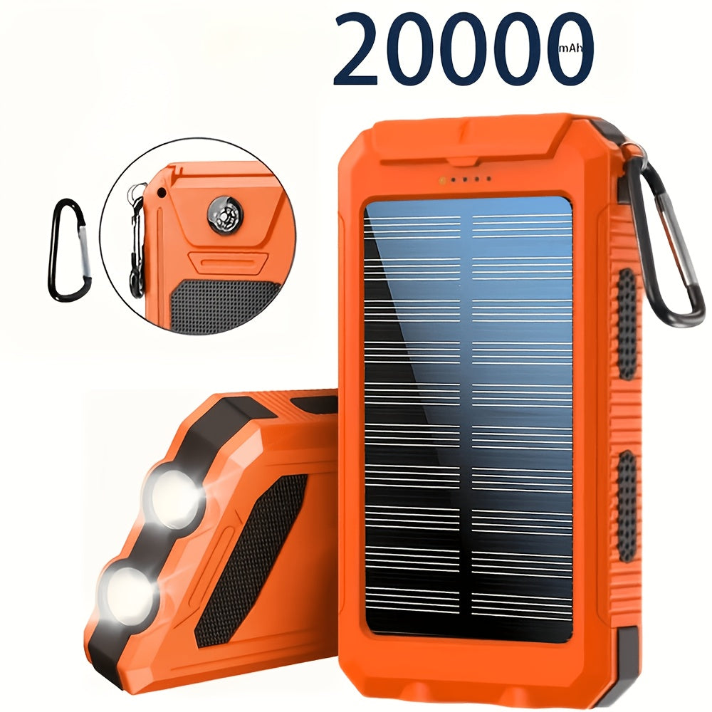 Powerbank, Hellblau 20000mAh für Reisen und Handys – Detailansicht 9