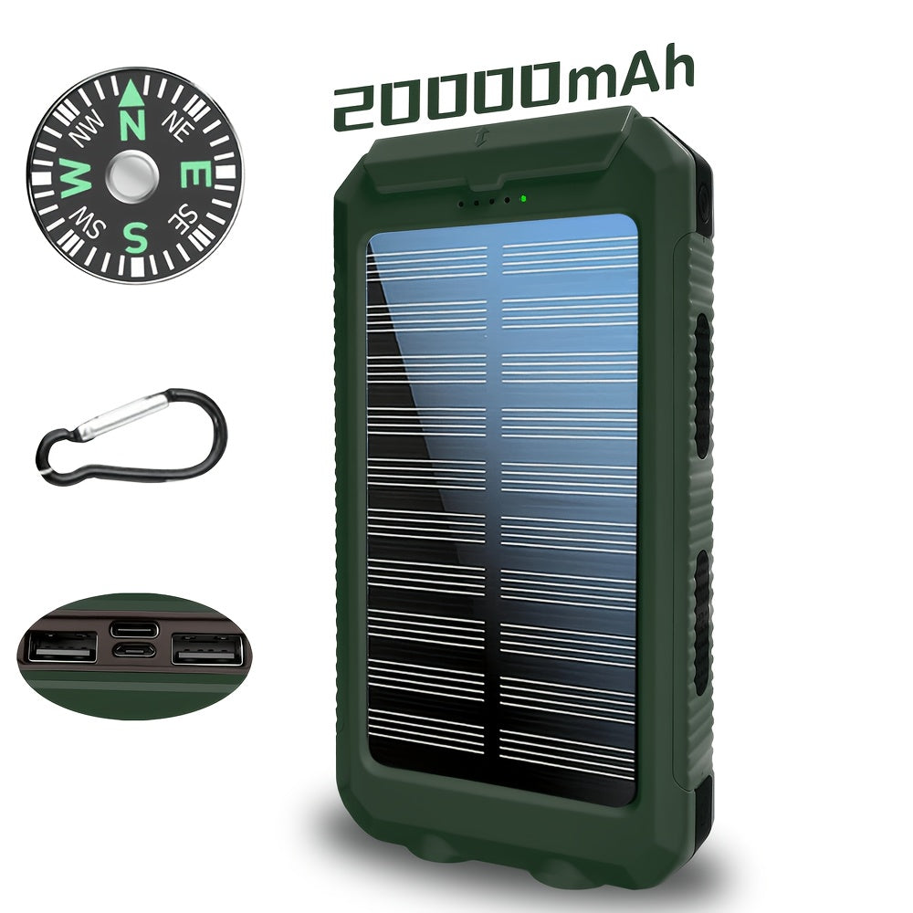 Powerbank, Hellblau 20000mAh für Reisen und Handys – Detailansicht 11