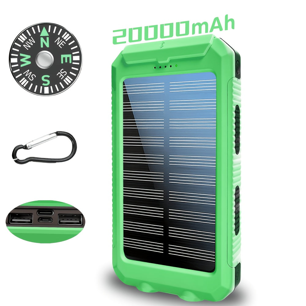 Powerbank, Hellblau 20000mAh für Reisen und Handys – Detailansicht 12