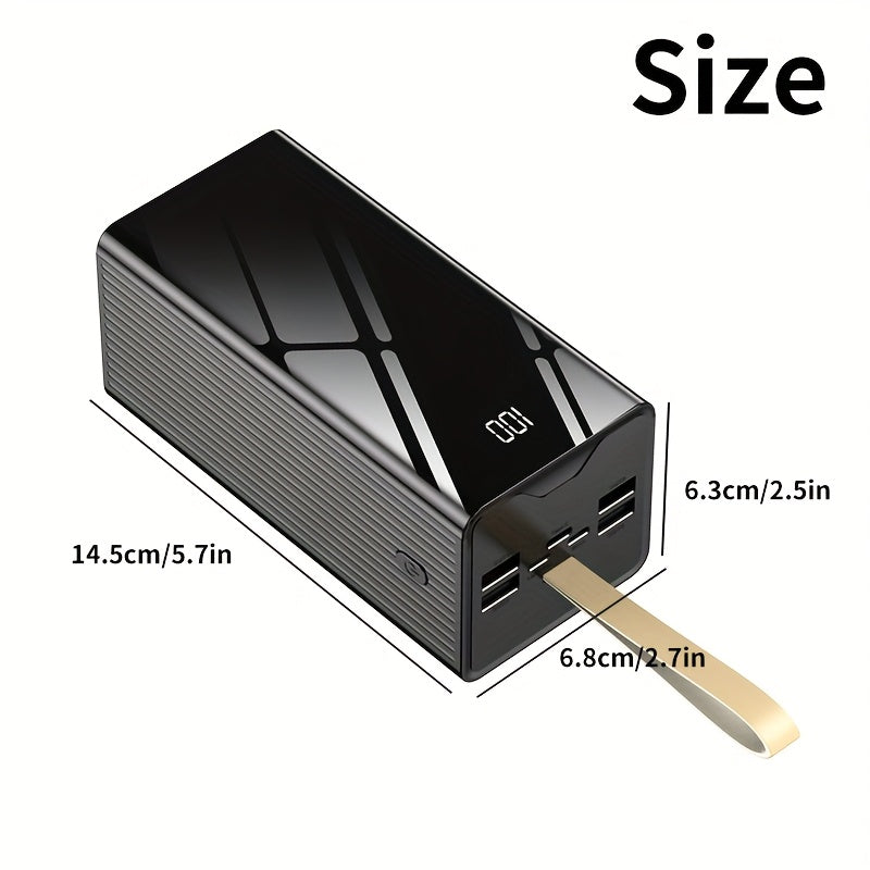Powerbank, Hellrot für Reisen – Detailansicht 8